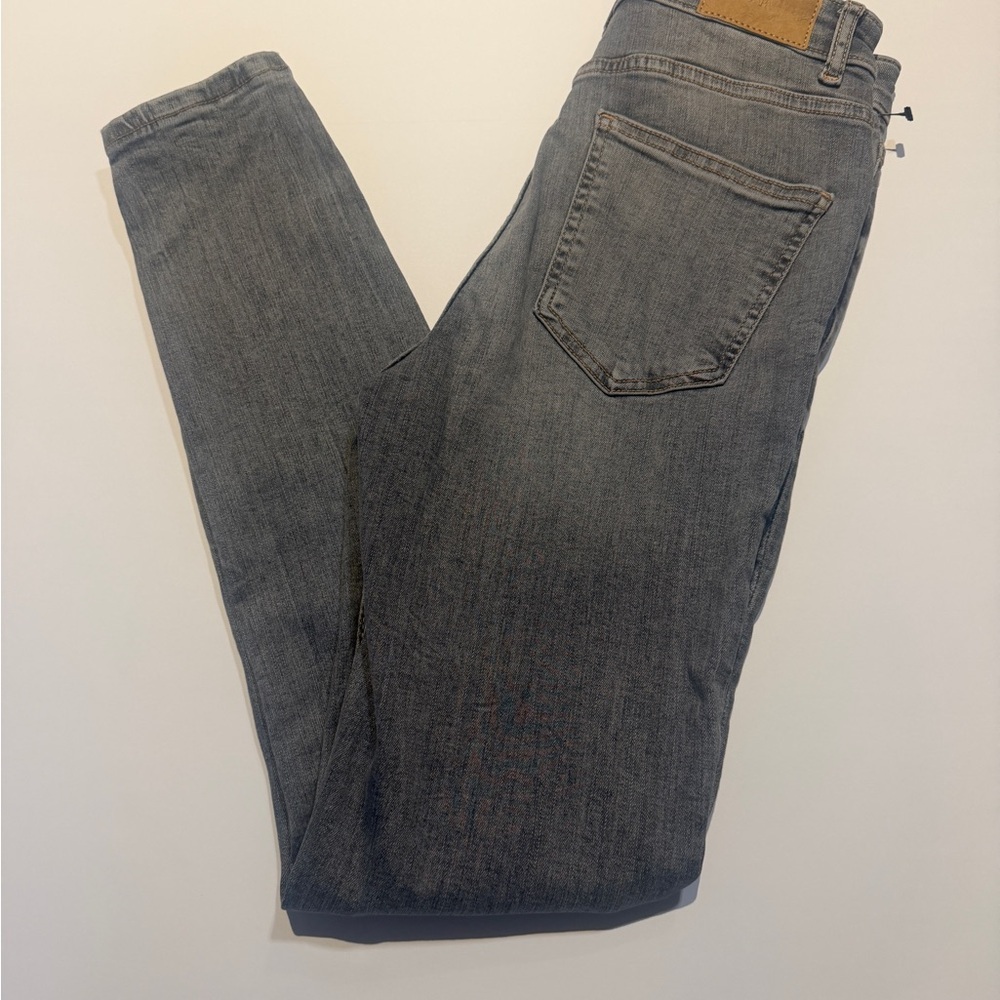 Zara Light Gray Denim Jeans